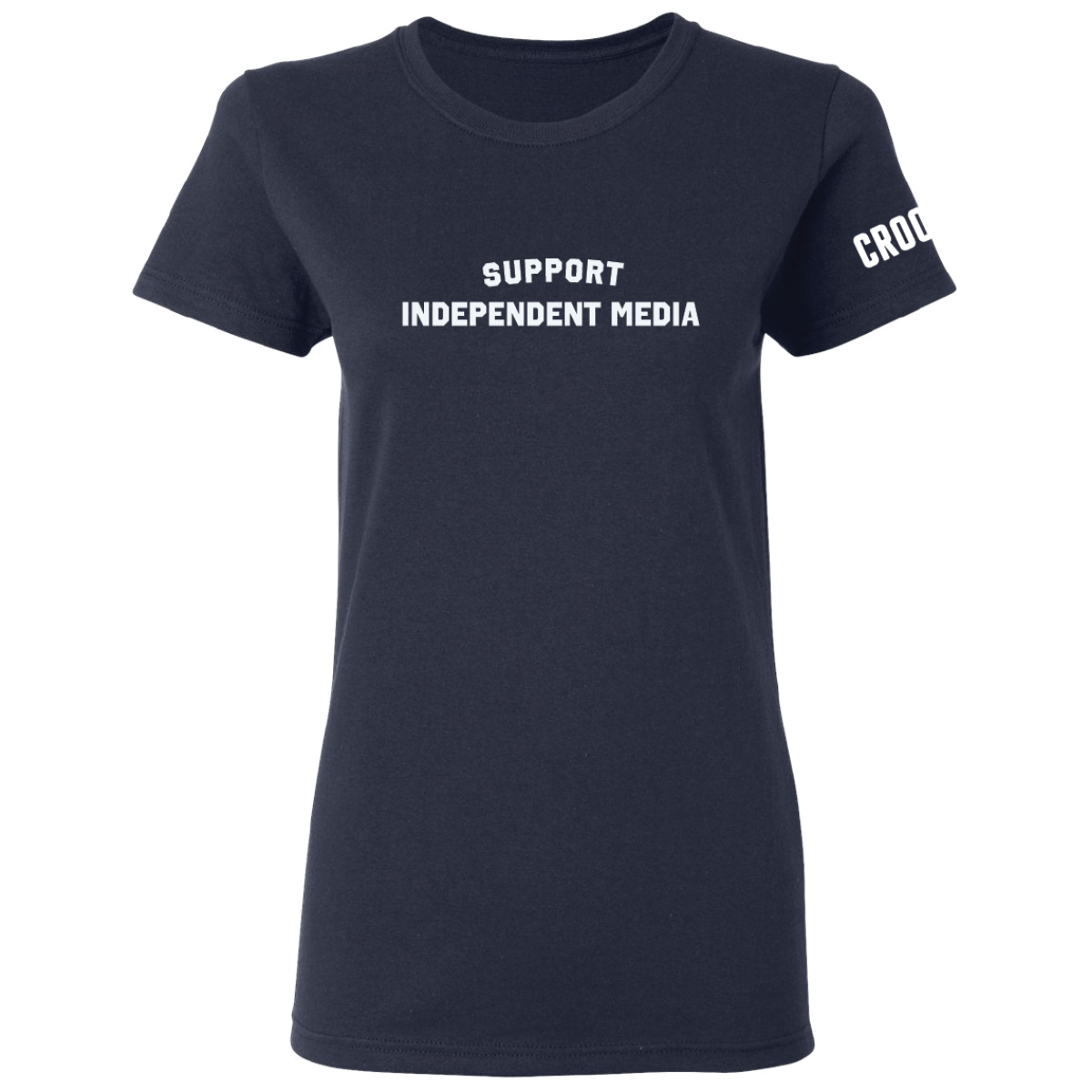 Support Independent Media Womens T-Shirt