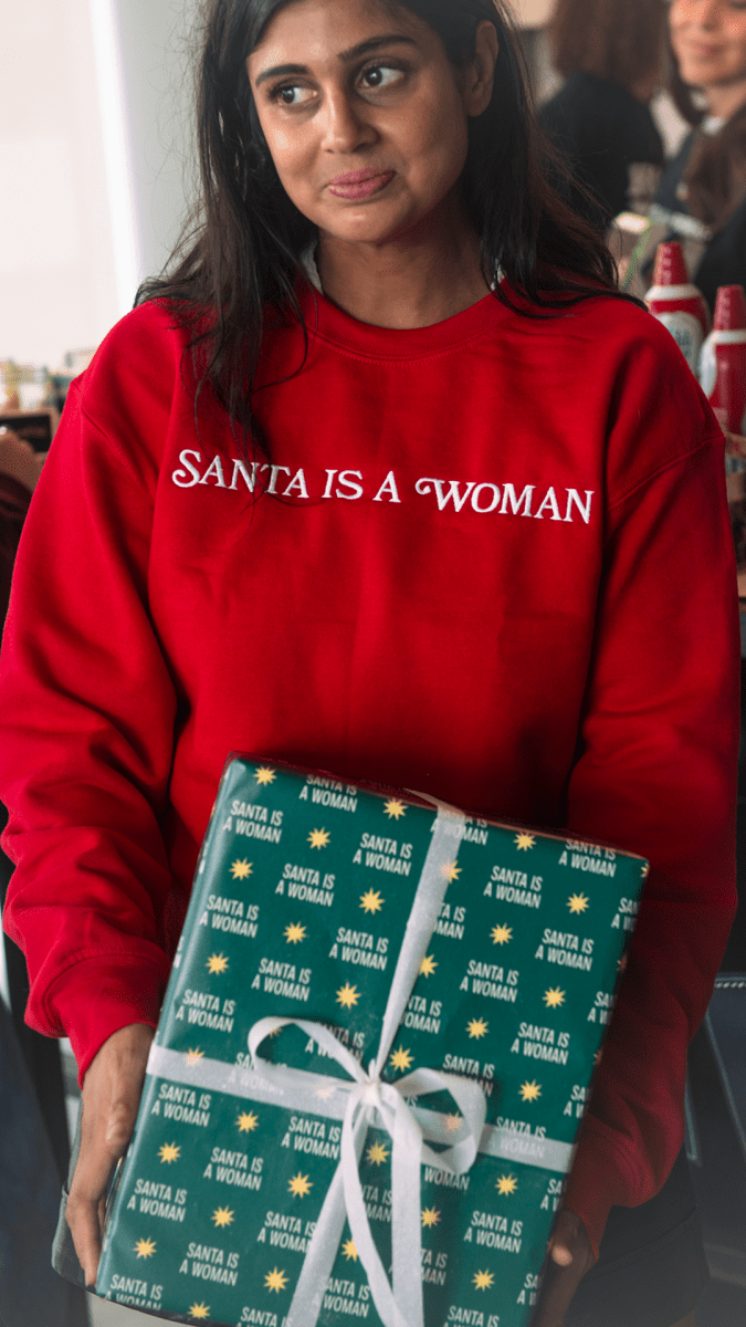 Santa Is A Woman Crewneck