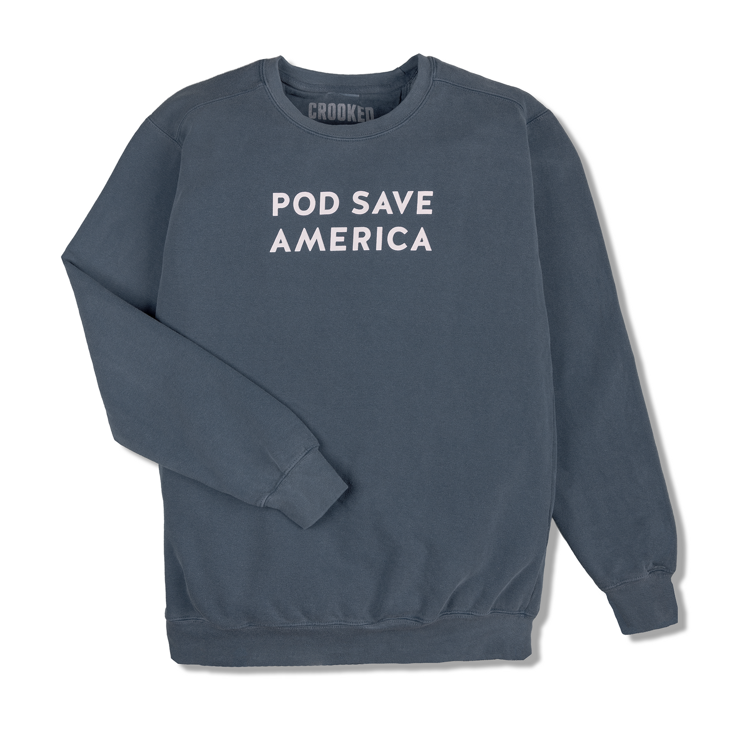 Pod Save America Denim Sweatshirt