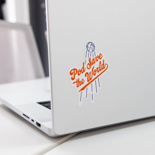 Pod Save the World Sport Sticker