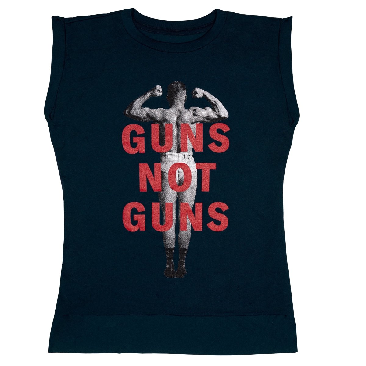 Guns Not Guns Fitted Tank Top