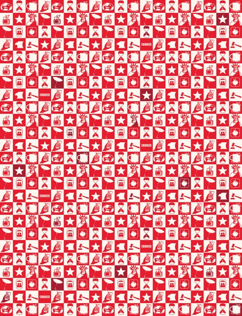 Crooked Wrapping Paper