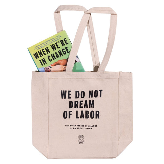 When We're in Charge Book and Tote