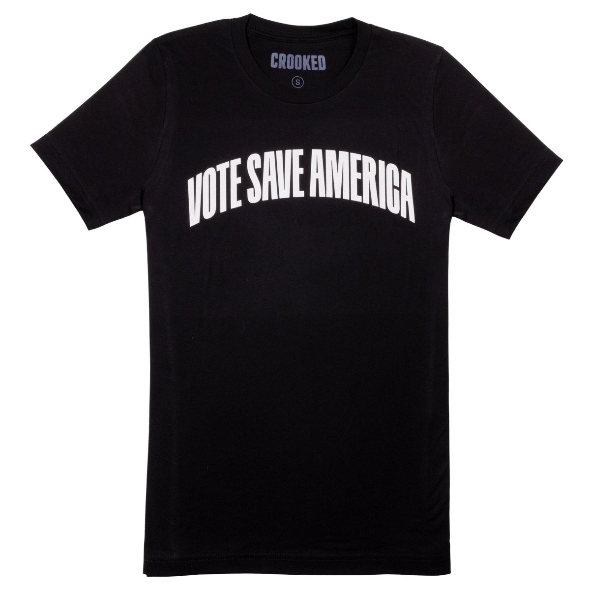 Vote Save America Curved T-Shirt