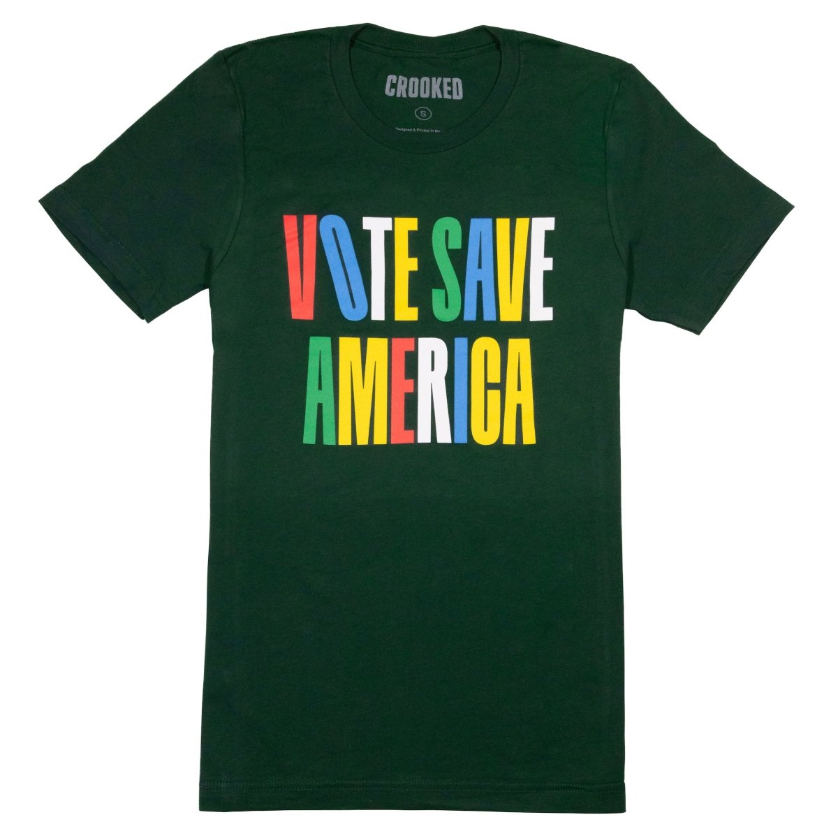 Vote Save America Multicolor T-Shirt