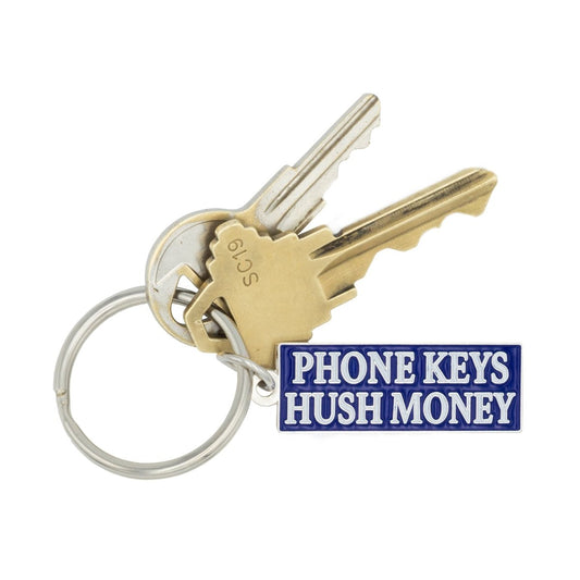 Phone Keys Hush Money Keychain