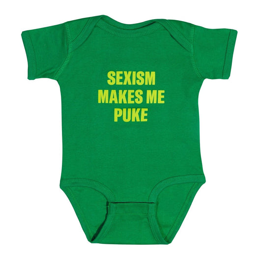 Sexism Makes Me Puke Bodysuit