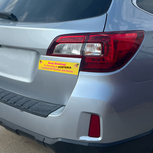 Hysteria Bumper Sticker