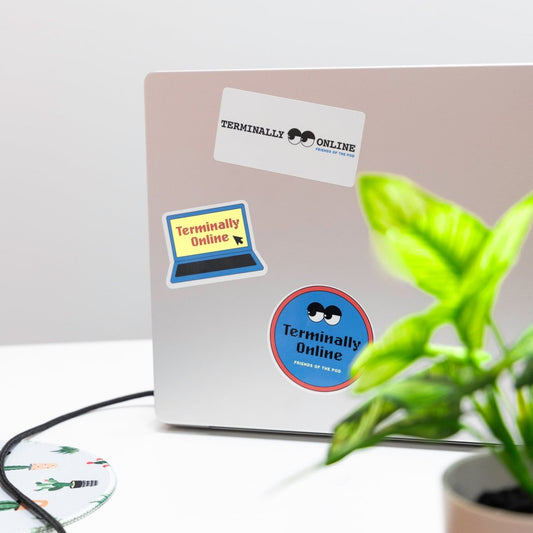 Terminally Online Sticker Set