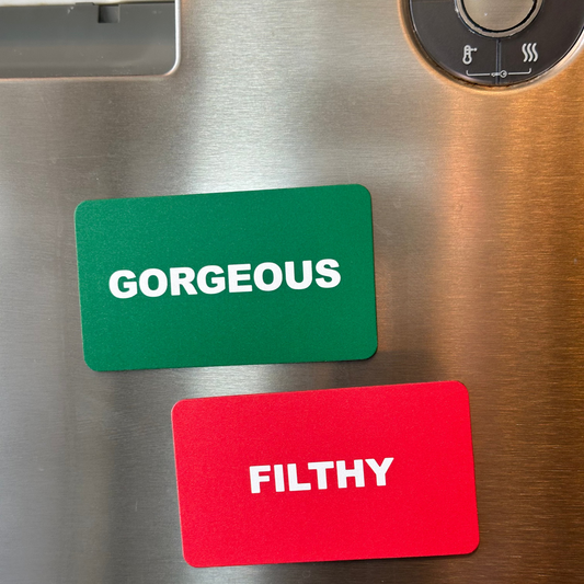 Filthy/Gorgeous Dishwasher Magnet