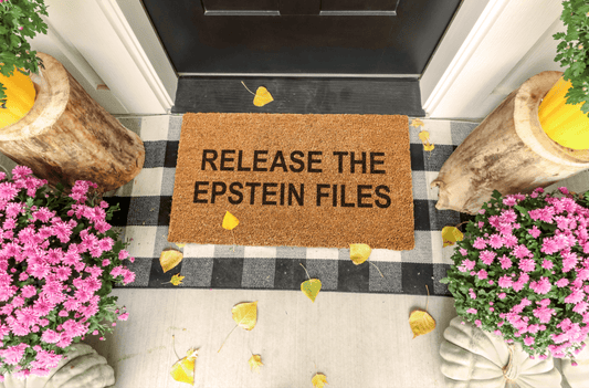 Release the Epstein Files Door Mat