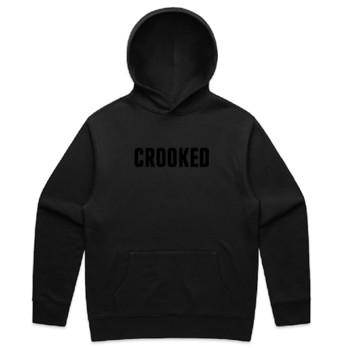 Crooked Logo Hoodie