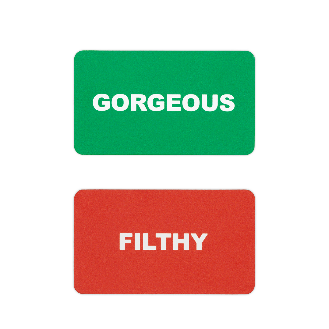 Filthy/Gorgeous Dishwasher Magnet