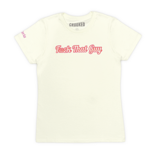 F*ck That Guy Puff Print Women's T-Shirt