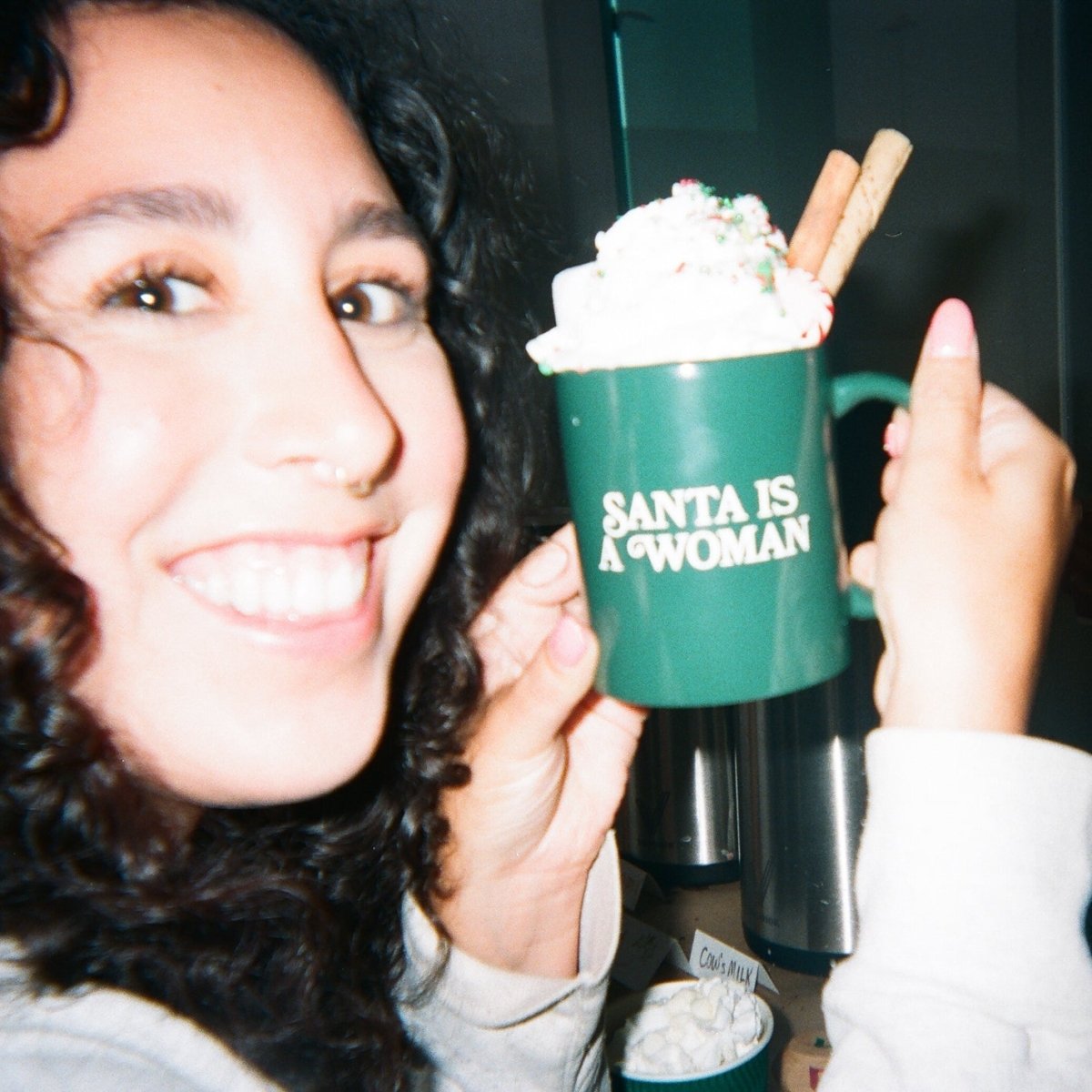 Santa is a Woman Mug
