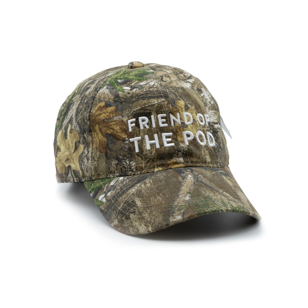 Friend of the Pod Camo Hat Side