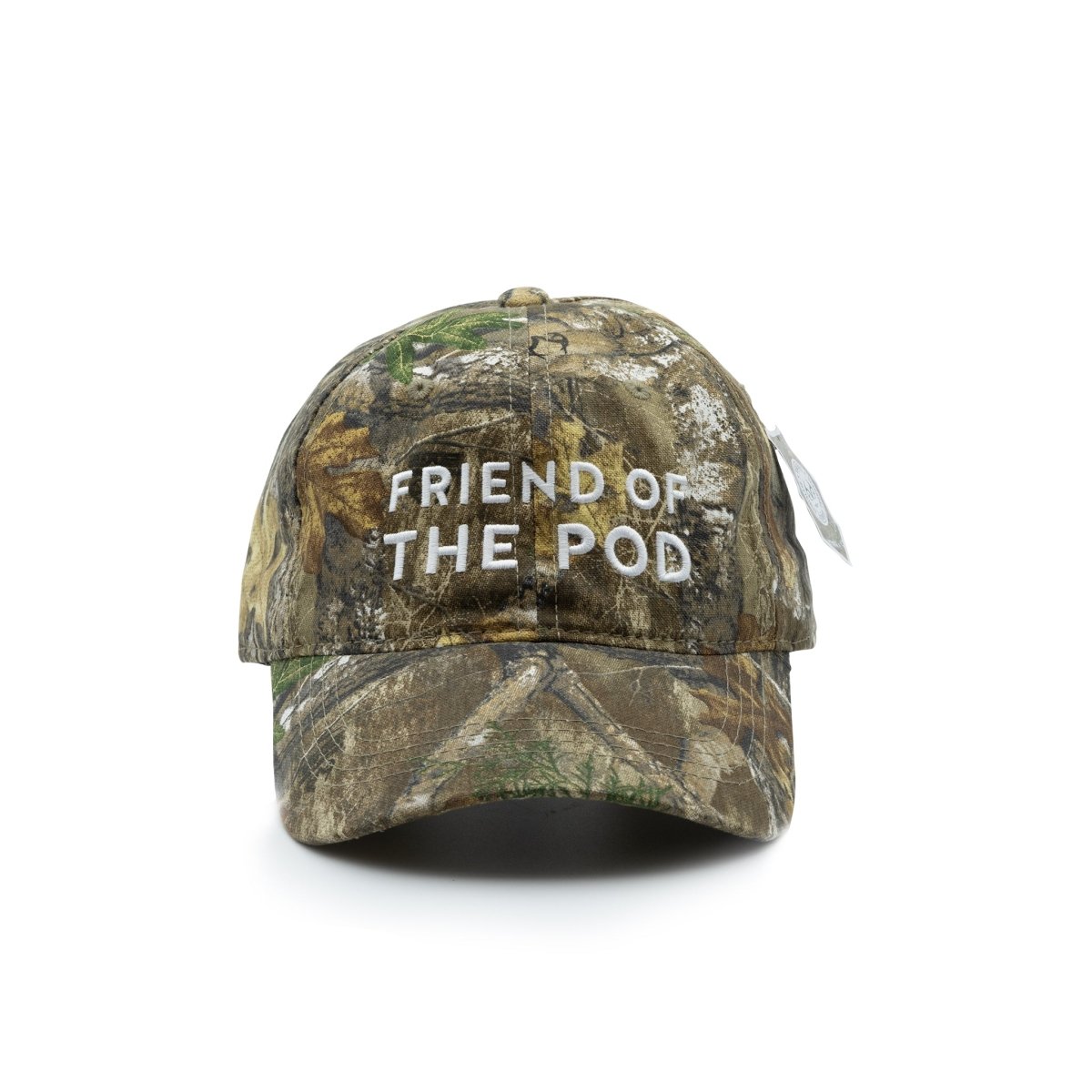 Friend of the Pod Camo Hat Front