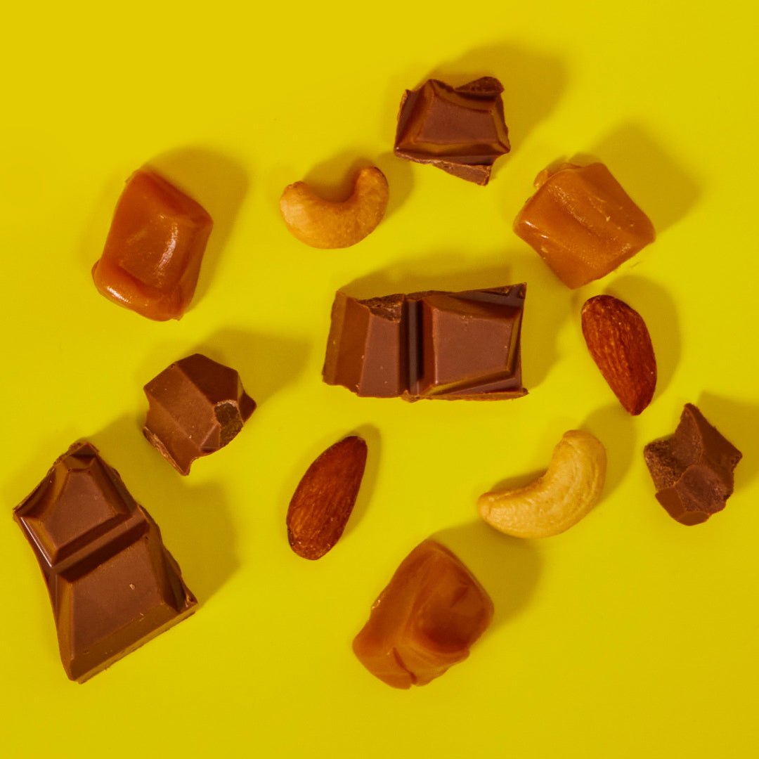 What a Morning Dark Roast coffee notes which include: nuts, chocolate, and caramel