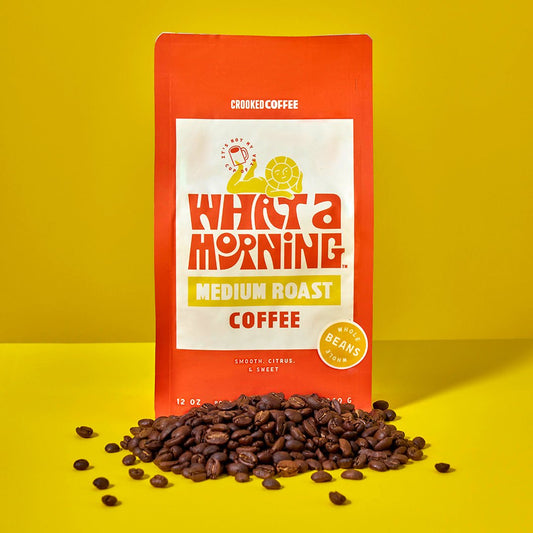 What a Morning Medium Roast coffee bag