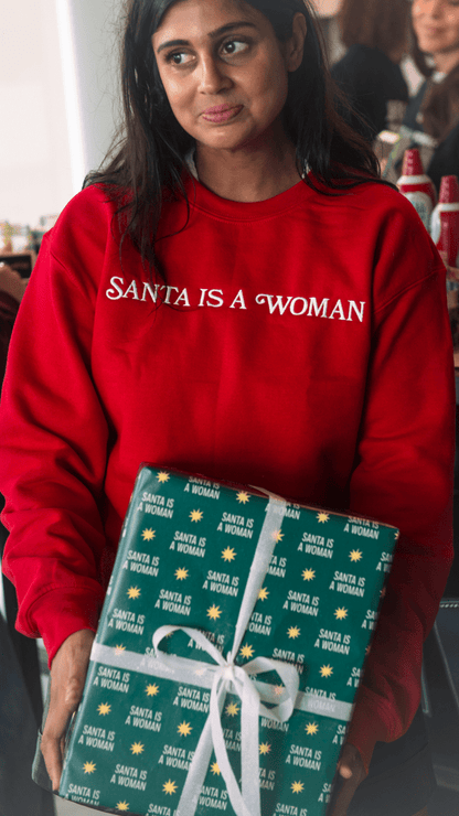 Santa Is A Woman Crewneck