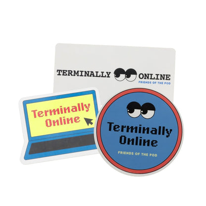 Terminally Online Sticker Set