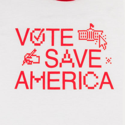 Vote Save America Ringer T-Shirt