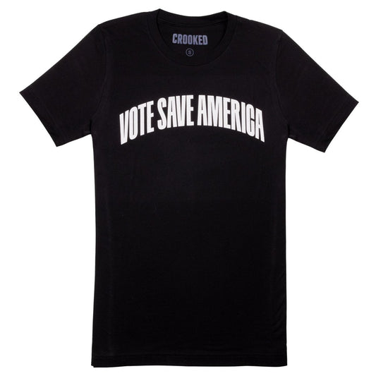 Vote Save America Curved T-Shirt