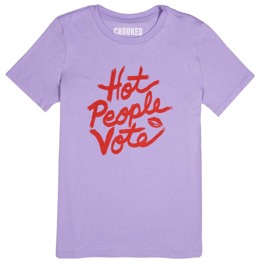 Hot People Vote Women's Relaxed Jersey T-Shirt