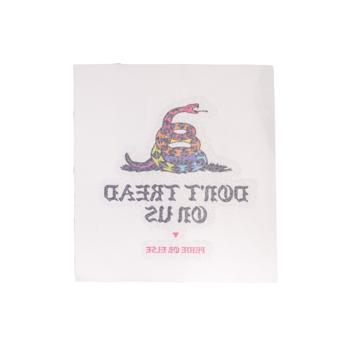 Pride or Else Temporary Tattoo Set