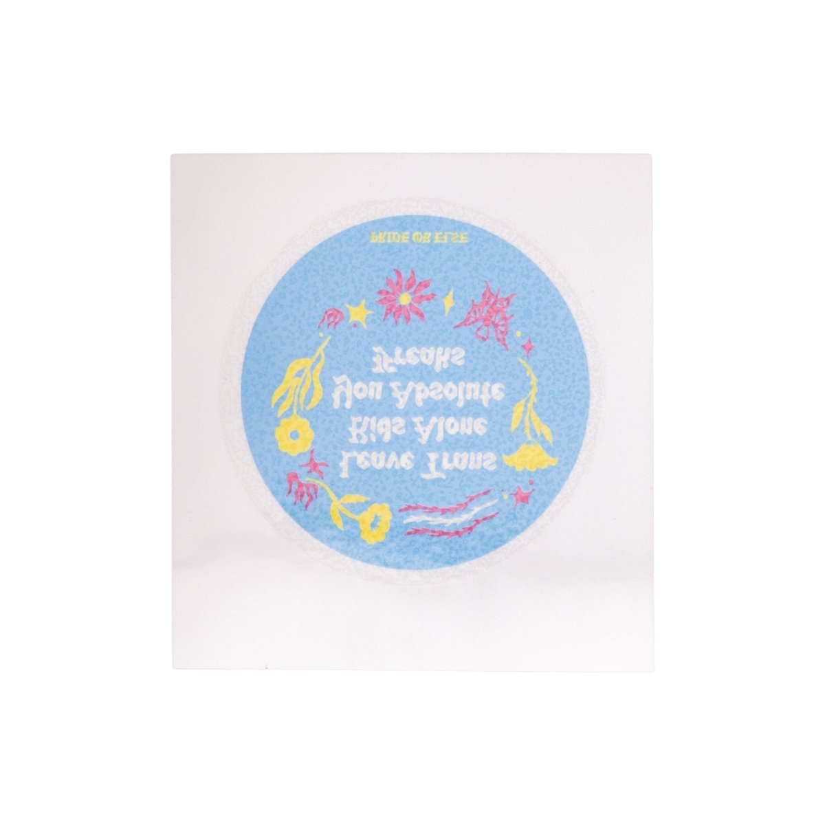 Pride or Else Temporary Tattoo Set