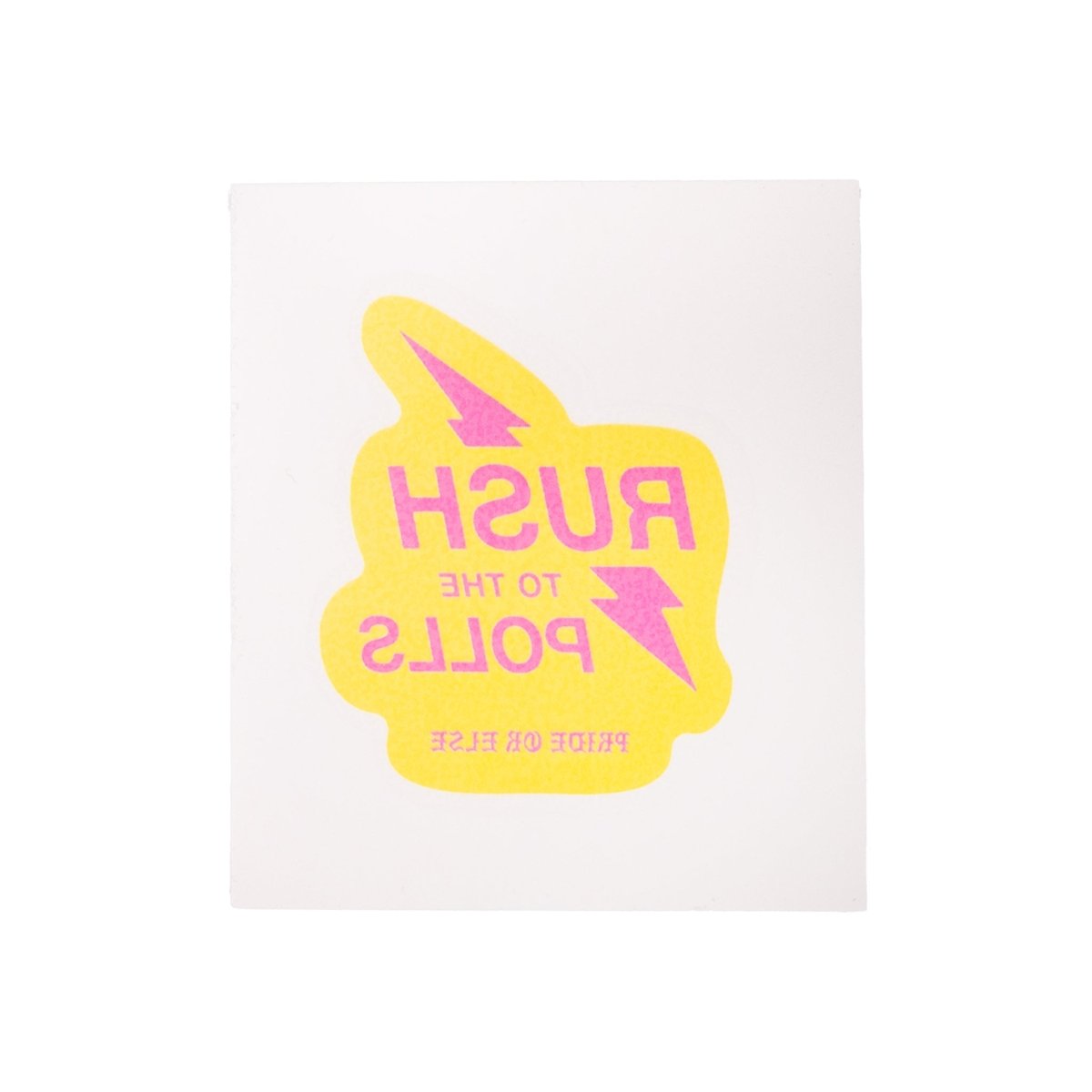 Pride or Else Temporary Tattoo Set