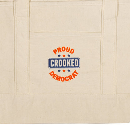 Crooked Democrat Tote Bag