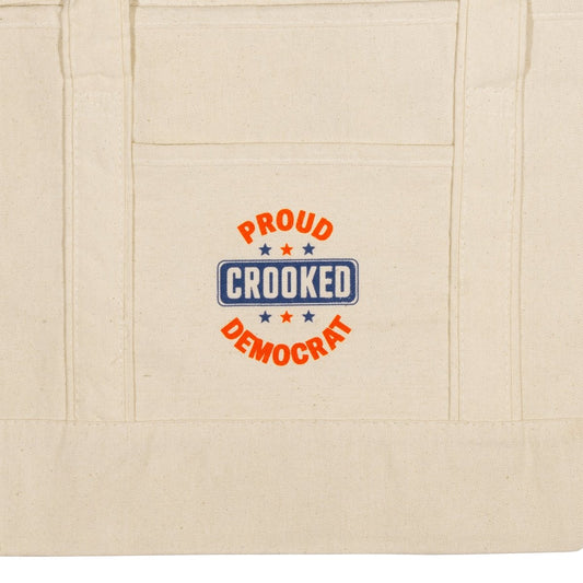 Crooked Democrat Tote Bag