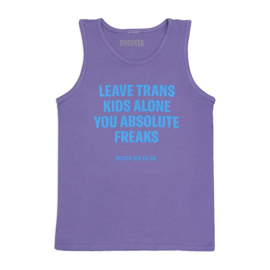 Leave Trans Kids Alone Tank Top