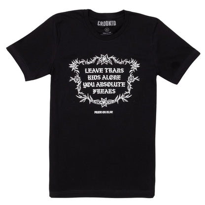 Leave Trans Kids Alone Spike T-Shirt