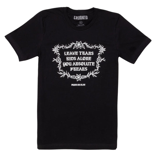 Leave Trans Kids Alone Spike T-Shirt