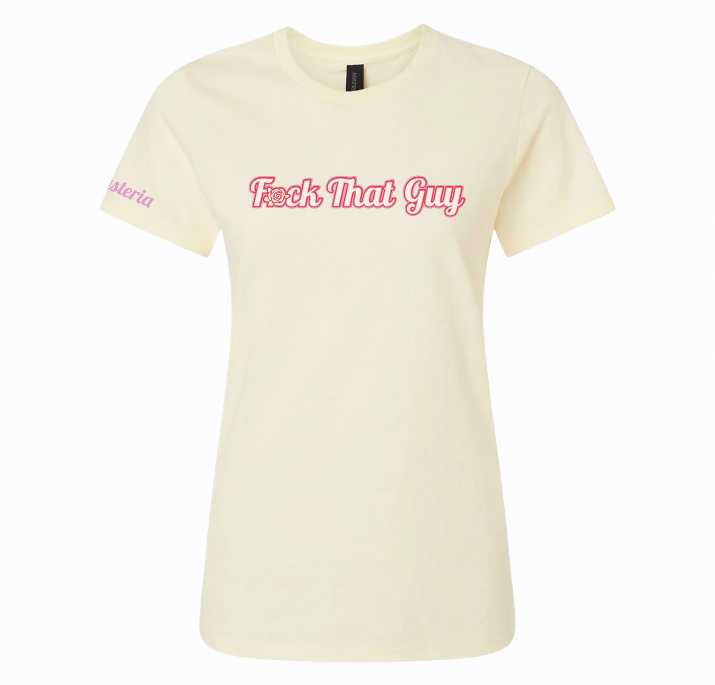 F*ck That Guy Puff Print Women's T-Shirt