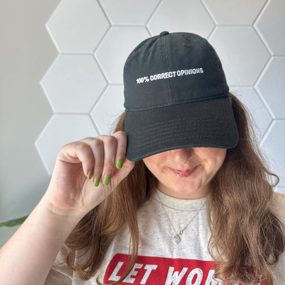 Crooked Logo Hat