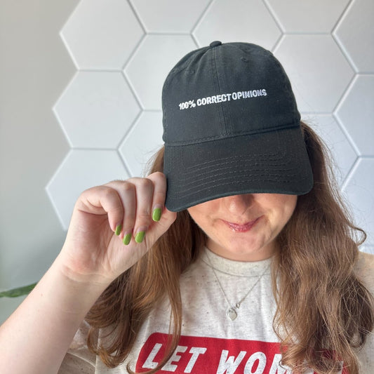 Crooked Logo Hat
