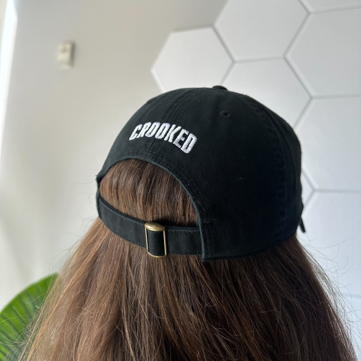 Crooked Logo Hat