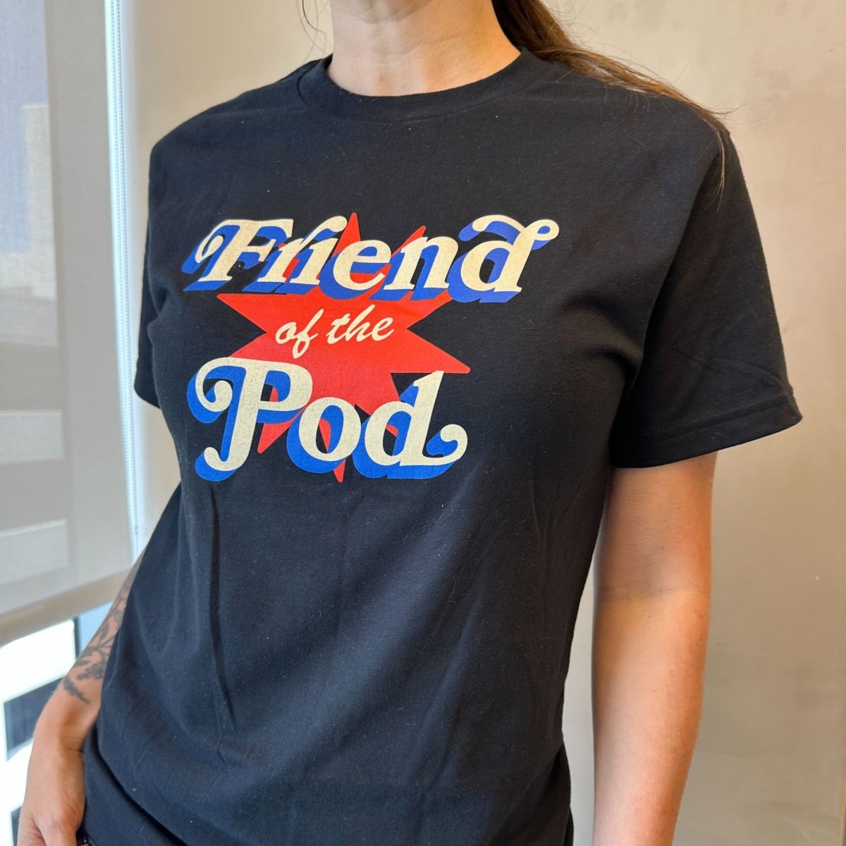Pod Merch Friend of the Pod - Star T-Shirt – Crooked Store