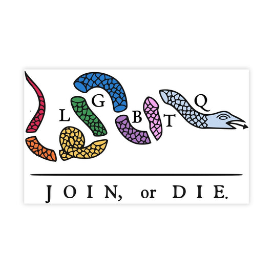 Join or Die Sticker