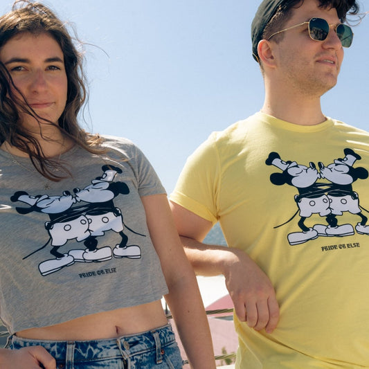Steam-Dreamboat Willie Crop T-Shirt