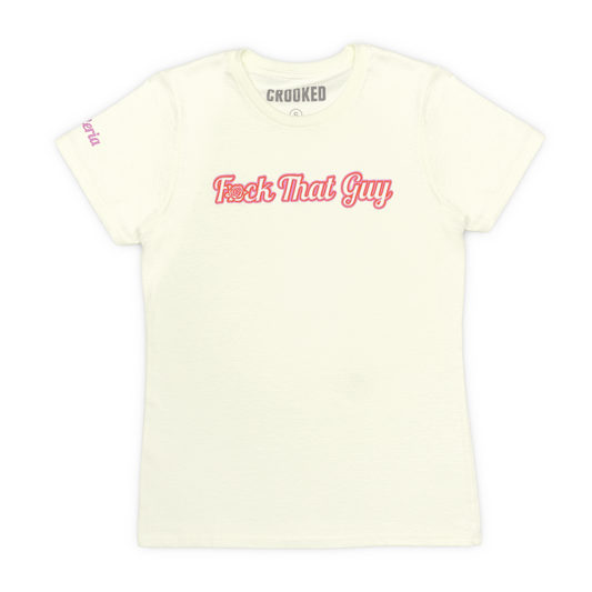 F*ck That Guy Puff Print Women's T-Shirt