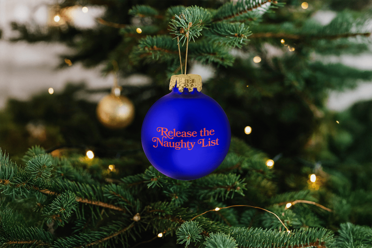 Release the Naughty List Ornament