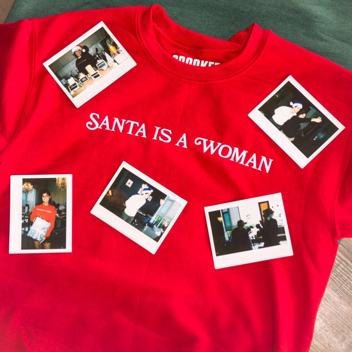Santa Is A Woman Crewneck