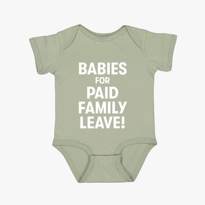 Babies For Paid Family Leave Bodysuit