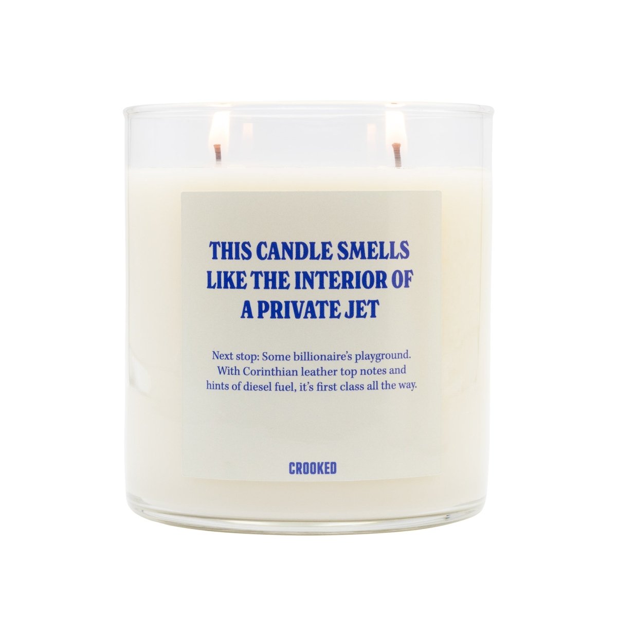 This Candle Smells Like The Interior Of A Private Jet