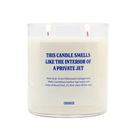 This Candle Smells Like The Interior Of A Private Jet