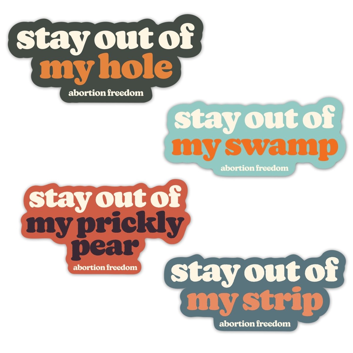Stay Out Of My Sticker Set
